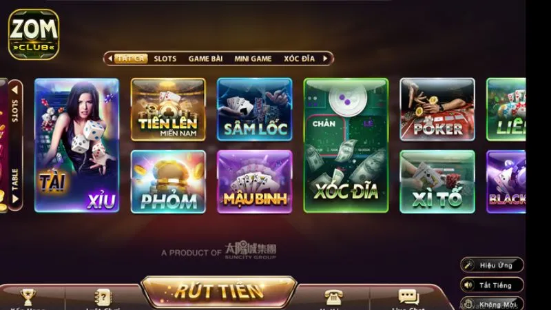 Sunwin nổi bật với kho game đa dạng và tỷ lệ nổ hũ cao